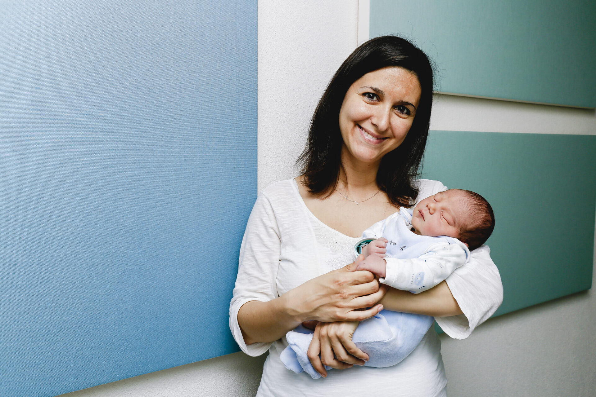 Federica F. hat ihre beiden Kinder im Spital Uster geboren.
