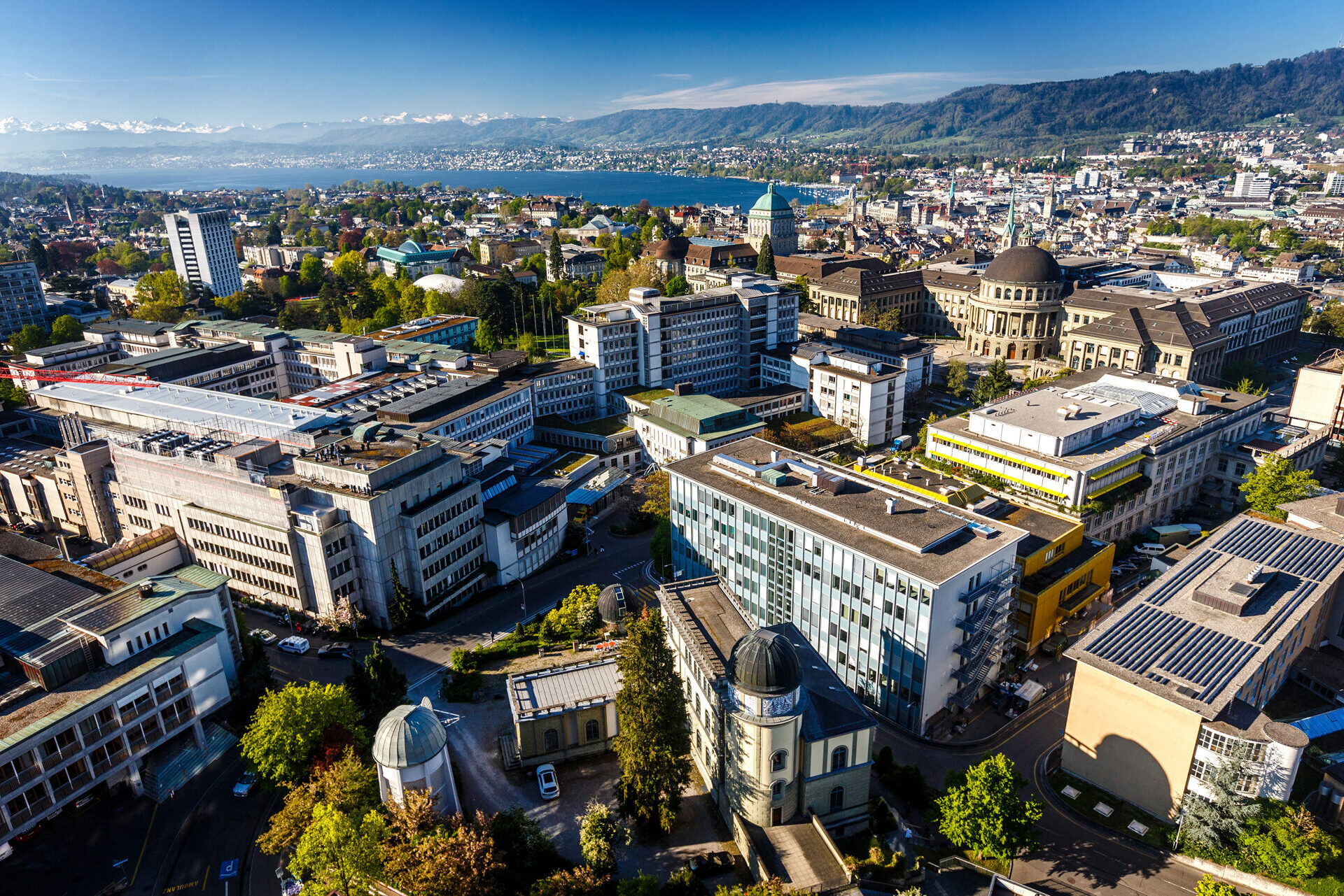 Luftaufnahme Universitätsspital Zürich 