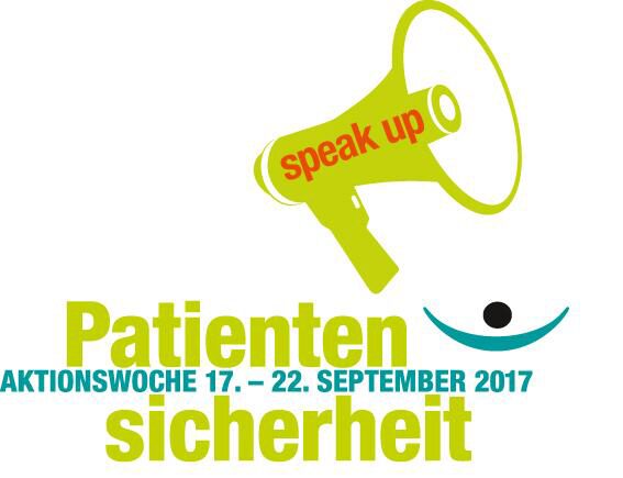 Logo Patientensicherheit Speak Up